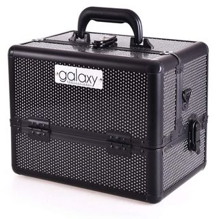22639 Kofer za šminku GALAXY crni gliter TC-1432BG