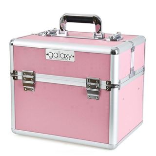 22953 Kofer za šminku GALAXY TC-3333 Small Diamond roze