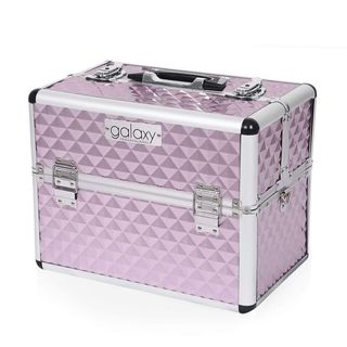 17366 Kofer za šminku GALAXY TC 1066 Diamond Rose