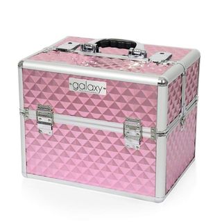 17360 Kofer za šminku GALAXY TC 3234 Diamond Rose