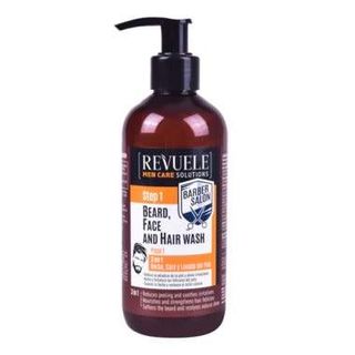 30108 Gel šampon 3u1 za kosu bradu i telo REVUELE Barber Salon 300ml