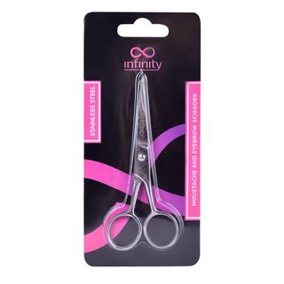 26393 Makazice za brkove i obrve INFINITY ravno sečivo