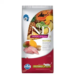Hrana Uscata Pisici N&D Tropical Selection Sterilizat Pui Vrac 1 kg