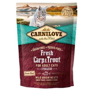 CARNILOVE Fresh Carp & Trout - Sterilizat Pisică 400g