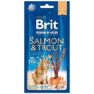 Brit Premium Cat Sticks Salmon & Trout 3 buc