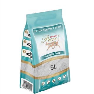 Nisip bentonita albă superpremium 5L diverse arome