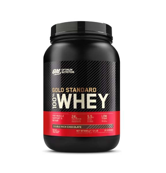 Proteína whey gold standard duplo chocolate rico 908g