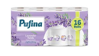 Hartie Igienica Parfumata, Pufina Campuri De Lavanda, 3Straturi, 16Role