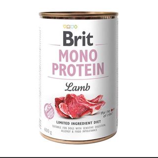 BRIT Mono Białko Jagnięcina Mokra Karma dla Psów, 400g