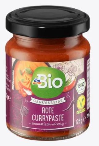 Dmbio Pasta De Curry Rosu 120G