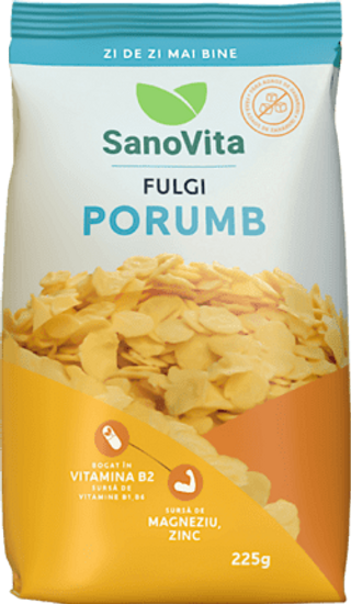 Sano Vita fulgi porumb f.zahar 225g
