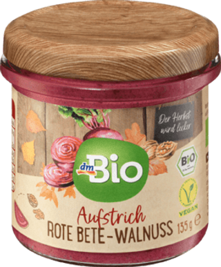 dmBio pasta sfecla rosie&nuci ECO135g