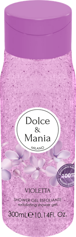 Dolce&Mania gel dus scrub Violete 300ml