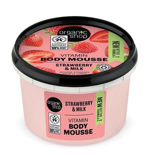 Organic Shop Mousse Corp Capsuni 250Ml