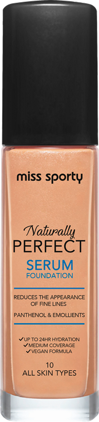 miss sporty fond de ten naturally    perfect serum 10