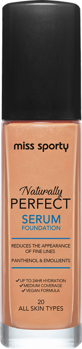 miss sporty fond de ten naturally    perfect serum 20