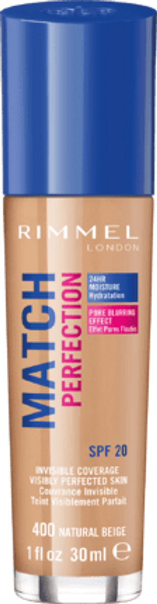 Rimmel fond de ten  match perfection 400