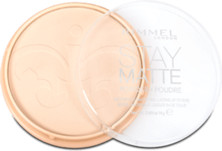 Rimmel pudra stay   matte power new 001