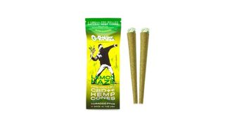 G-rollz Banksys Grafiti 2xLemon haze pre-rolled CBD+hemp wraps
