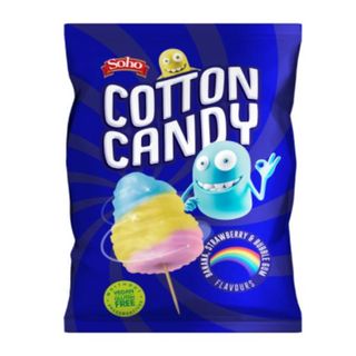 Barbe à papa rainbow 75g en sachet - SOHO