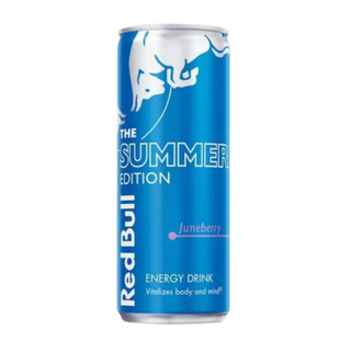 Red Bull Boisson Énergisante Édition Juneberry Sea Blue 25 cl