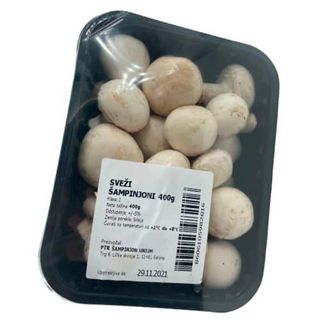 ŠAMPINJONI PAKOVANJE 400g