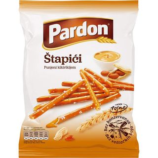 Pardon štapići kikiriki 210g