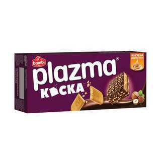 Plazma kocka prelivena belom čokoladom 130g