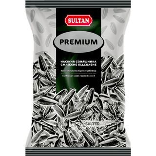 Насіння соняшника Sultan підсолене смугасте 120 г