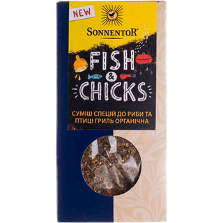 SONNENTOR organic fish and chicks mješavina zaèina 55 GR