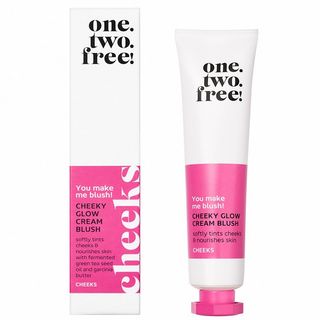 One.Two.Free! Cheeky Glow Cream Blush Cheeky Coral -1 (0905)