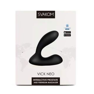 Vibrator Anal Svakom Vick Black Neo