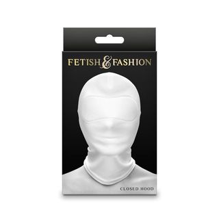 Masca Fetish & Fashion – Closed Hood – White