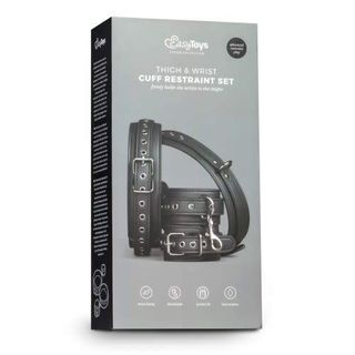 EasyToys Tigh & Wrist Cuff Restraint Set