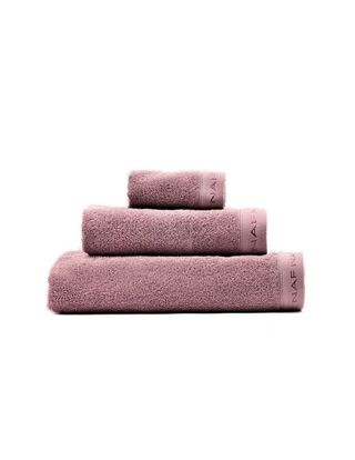 Set 3 prosoape de baie Naf Naf Casual 49 Mauve