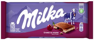 Milka Ciocolata cu crema de visine 100g