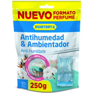 CABIDE ANTI HUMIDADE HUMYDRY ROUPA LIMPA 250G