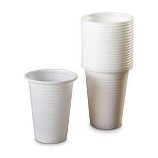 Gobellet Plastique Blanc 100x20cl Sanitex