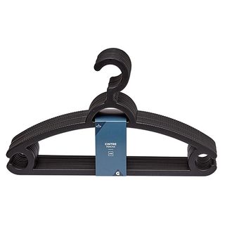 Cintres Noir Plastique x10