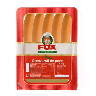 FOX CRENWURSTI PORC 300G