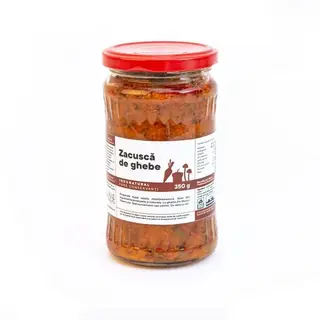 Zacusca naturala de ghebe 350g – INVIE TRADITIA