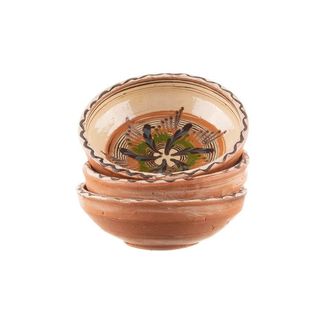 Set 3 castroane din ceramica de Horezu 16cm