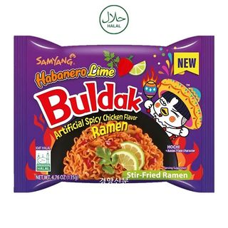 Noodles Samyang chicken Habanero Lime - Halal