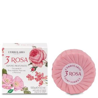 L'ERBOLARIO 3 ROSA Scented Soap, 100g