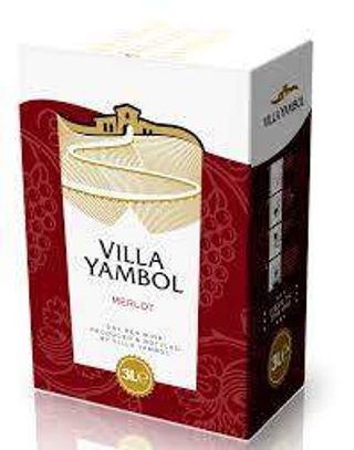Вино ВИЛА ЯМБОЛ – 3л МЕРЛО