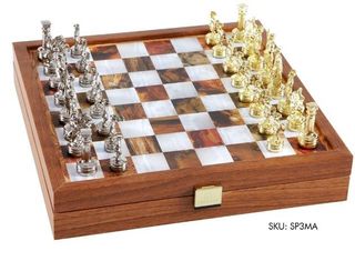 Луксозен шах Manopoulos, 27x27 см SP3MA