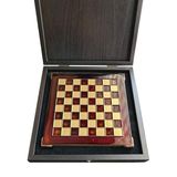 Луксозен шах Manopoulos - Бордо, 20х20 см, S100RED