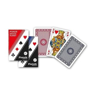 Карти за игра Piatnik покер, бридж, канаста 1197, червени, PIA119712-2