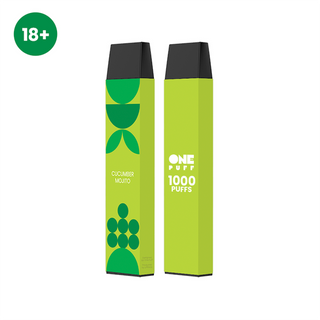 ONE PUFF Cucumber Mojito 1000 puffuri
