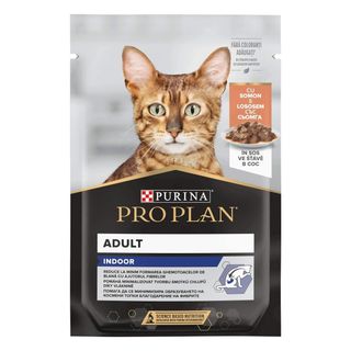 Purina ProPlan Indoor cu Somon- Plic